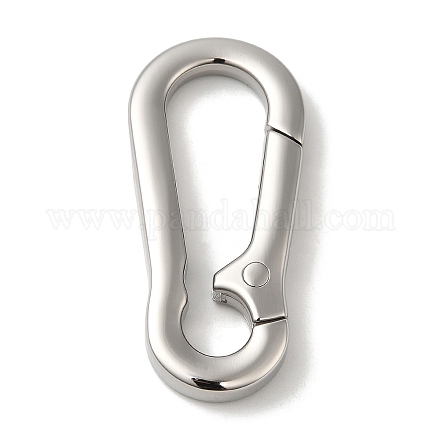 Некорневая застежка для брелока из нержавеющей стали 304 STAS-G321-04P-1