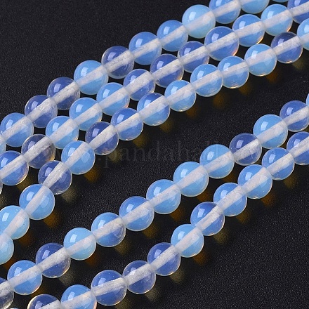 Opalite бисер пряди G-D855-15-6mm-1