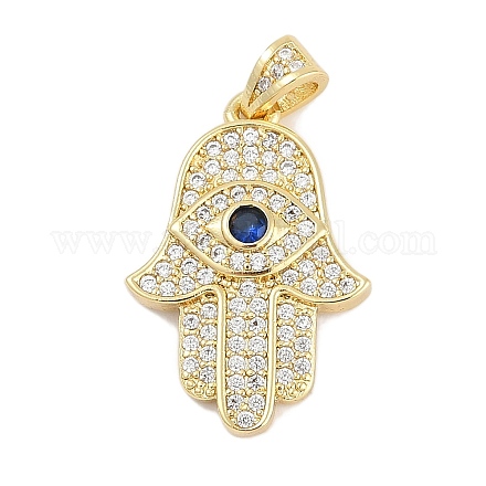 Латунные микро проложить кубического циркония подвески KK-Q028-64G-1