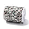 4-Ply Polycotton Cord Metallic Cord, Handmade Macrame Cotton Rope, for String Wall Hangings Plant Hanger, DIY Craft String Knitting, Pearl Pink, 1.5mm, about 4.3 yards(4m)/roll