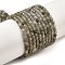 Natural Labradorite Beads Strands, Faceted, Round, 3mm, Hole: 0.7mm, about 127pcs/strand, 14.57''(37cm)