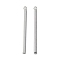 304 Stainless Steel Pendants, Rectangle/Bar Charms, Anti-Tarnish, Stainless Steel Color, 32x2x2mm, Hole: 1.5mm