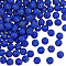 SUNNYCLUE 1 Box 120Pcs Dark Blue Rhinestone Beads Disco Ball Bead Bulk 10mm Polymer Clay Glass Mini Pave Round Charms Crystal Diamond Gems Pen Bead for Jewelry Making DIY Necklace Bracelet Crafts