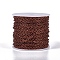 Iron Cable Chains, Unwelded, Oval, Lead Free and Nickel Free, Red Copper Color, 3x2x0.5mm