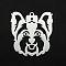 Non-Tarnish 201 Stainless Steel Pendants, Laser Cut, Hollow, Dog, Stainless Steel Color, 32x29x1mm, Hole: 1.6mm