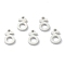 Non-Tarnish 304 Stainless Steel Charms, Greek Alphabet, Stainless Steel Color, Letter.D, 11.5x7x1.5mm, Hole: 1.4mm