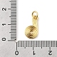 Латунные подвески KK-I364-50G-06-3