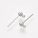 Латунные шариковые серьги KK-S348-415A-2