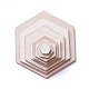 Древесины кабошонов WOOD-I004-55C-2