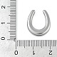 Подвески из нержавеющей стали 304 с защитой от потускнения STAS-M078-01A-P-3
