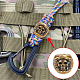 2 шт. 2 цвета латунные бусины EDC европейские FIND-NB0004-99-5