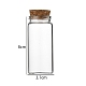 Стеклянная бутылка CON-WH0085-72E-1