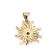 Латунные микропаве прозрачные подвески с фианитом KK-WH0035-75-2