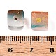 Матовые стеклянные бусины с золотистой блестящей пудрой X1-DGLA-NH001-8mm-01F-3