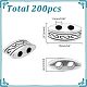 200 шт. многорядные звенья в тибетском стиле FIND-HY0003-80-2