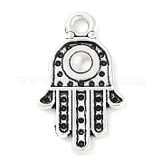 Hamsa рука / рука fatima / рука из сплавов сплава тиаметан тиаметан TIBEP-R344-01AS-LF