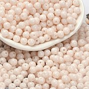 Непрозрачные цветные стеклянные бусины SEED-C001-02B-07