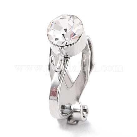 Латунные серьги с клипсами KK-C219-01P-1