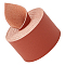 2M Flat Microfiber Imitation Leather Cord, for Clothes Decor, Brown, 38mm, about 2.19 Yards(2m)/Roll