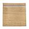 PVC Zip Lock Bags, Rectangle Packaging Bags, Top Self Seal Pouches, Wheat, 12x12cm, Unilateral Thickness: 7.8 Mil(0.2mm)