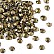 Preciosa® Crystal Hotfix Flatback Stones, Czech Crystal, Round(438 11 612 Chaton Rose VIVA 12 ®), 00030 261 Starlight Gold, SS16(3.8~4mm)