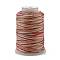 6-Ply Polyester Cord, for Jewelry Making, Colorful, 0.5mm, about 251.53 Yards(230m)/Roll