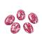 Synthetic Turquoise Cabochons, Dyed, Oval, 25~25.5x18~18.5x7.2mm