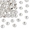 Preciosa® MAXIMA Crystal No Hotfix Flatback Stones, Czech Crystal, Dura Foiling, Round(438 11 615 Chaton Rose), 00030 Crystal, SS10(2.7~2.9mm)