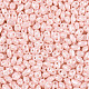 Непрозрачные цвета блестящие стеклянные бусины SEED-T006-02G-2