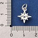 Латунные микро проложить кубического циркония подвески KK-D378-12S-3
