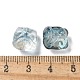 Выпечка расписные прозрачные стеклянные бусины X1-GLAA-C035-01A-3