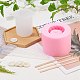 Наборы силиконовых форм в форме совы DIY-OC0002-95-2