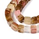 Tigerskin стеклянные бусы пряди G-T139-8x8-11A-3