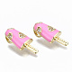 Латунные микропаве прозрачные подвески с фианитом ZIRC-S067-023-NR-3
