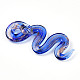 Ручной золотой песок Lampwork большие кулоны LAMP-T023-11B-2