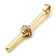 Латунь с подвесками из фианита KK-K341-31G-01-3