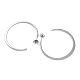 Серьги-гвоздики из нержавеющей стали 304 EJEW-K295-01B-P-2