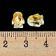 Гальванические стеклянные бусины EGLA-A041-01-AB01-3