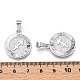 Латунные подвески KK-T070-01P-04-3
