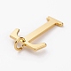Золотые латунные подвески KK-P194-01G-T-2