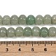Естественный зеленый авантюрин бисер нитей G-Z080-B12-8x6mm-5