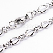 Модные ожерелья из нержавеющей стали 304 NJEW-I060-04A