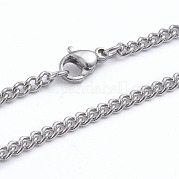 Не тускнеющие цепи из нержавеющей стали 304 NJEW-L173-006-P