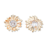 Подвески из латуни с прозрачным фианитом KK-N232-468