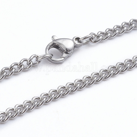 Не тускнеющие цепи из нержавеющей стали 304 NJEW-L173-006-P-1