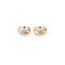 Brass Beads, Nickel Free, Faceted, Abacus, Real 18K Gold Plated, 6x3mm, Hole: 0.9mm