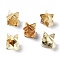 Tigerskin Glass Beads, No Hole/Undrilled, Merkaba Star, 14.5~15x14.5~15x14.5~15mm