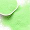 Luminous Glow in the Dark Transparent Mini Glass Round Beads, No Hole/Undrilled, Micro Beads for Nail Art, Lawn Green, 0.6~0.8mm