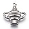 Tarnish Resistant 304 Stainless Steel Pendants, Trophy, Stainless Steel Color, 24x24.5x8mm, Hole: 1.8mm