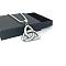 Stainless Steel Trinity Knot Pendant Necklaces, Stainless Steel Color